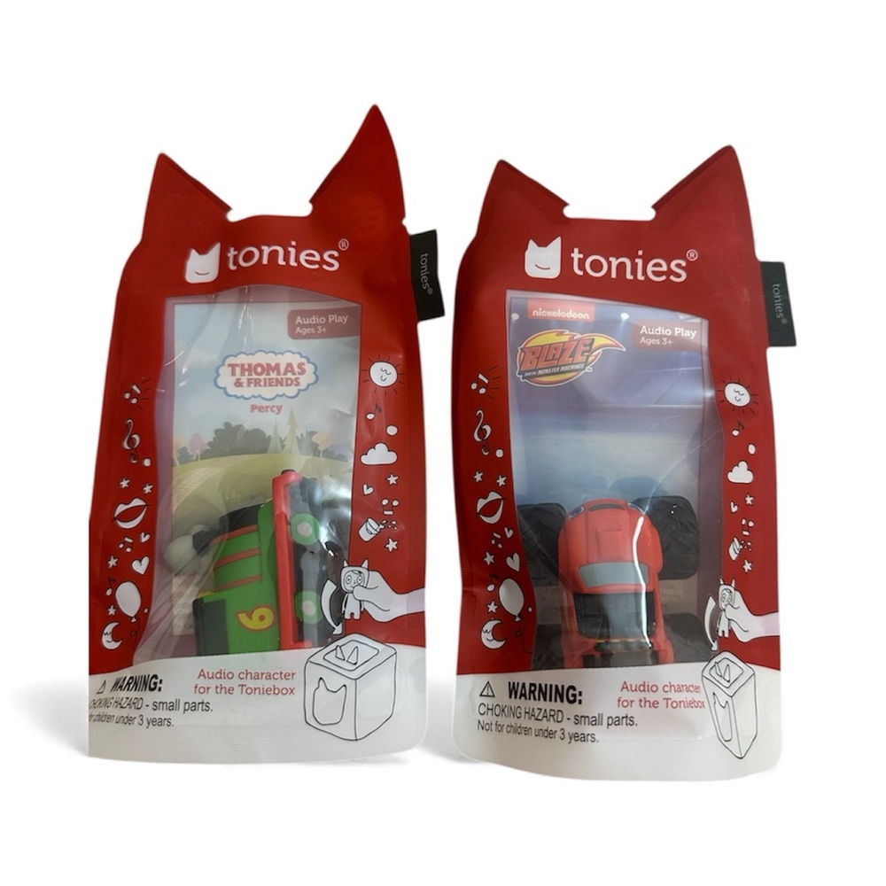 Thomas & Friends and blaze Tonies Audio Play Figurines